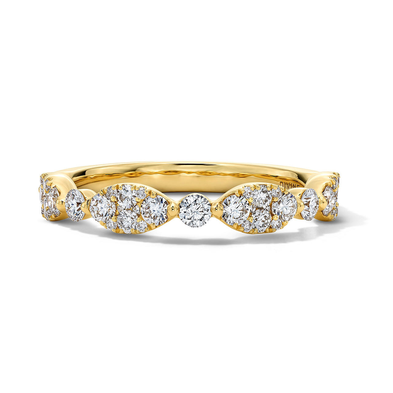 Marquise-Inspired Diamond Cluster Ring