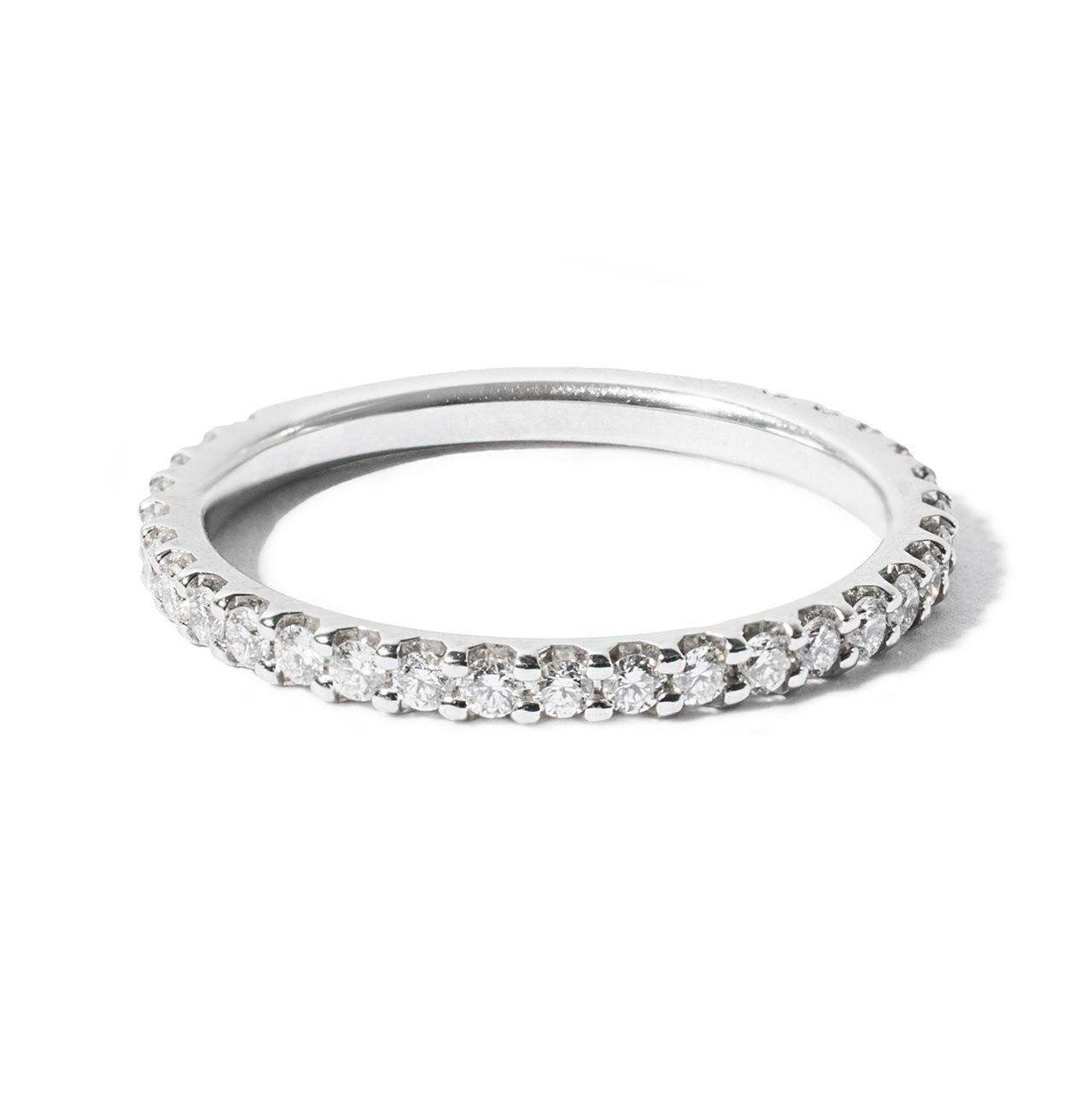 3/4 Way Diamond Wedding Band (0.42tw) 0
