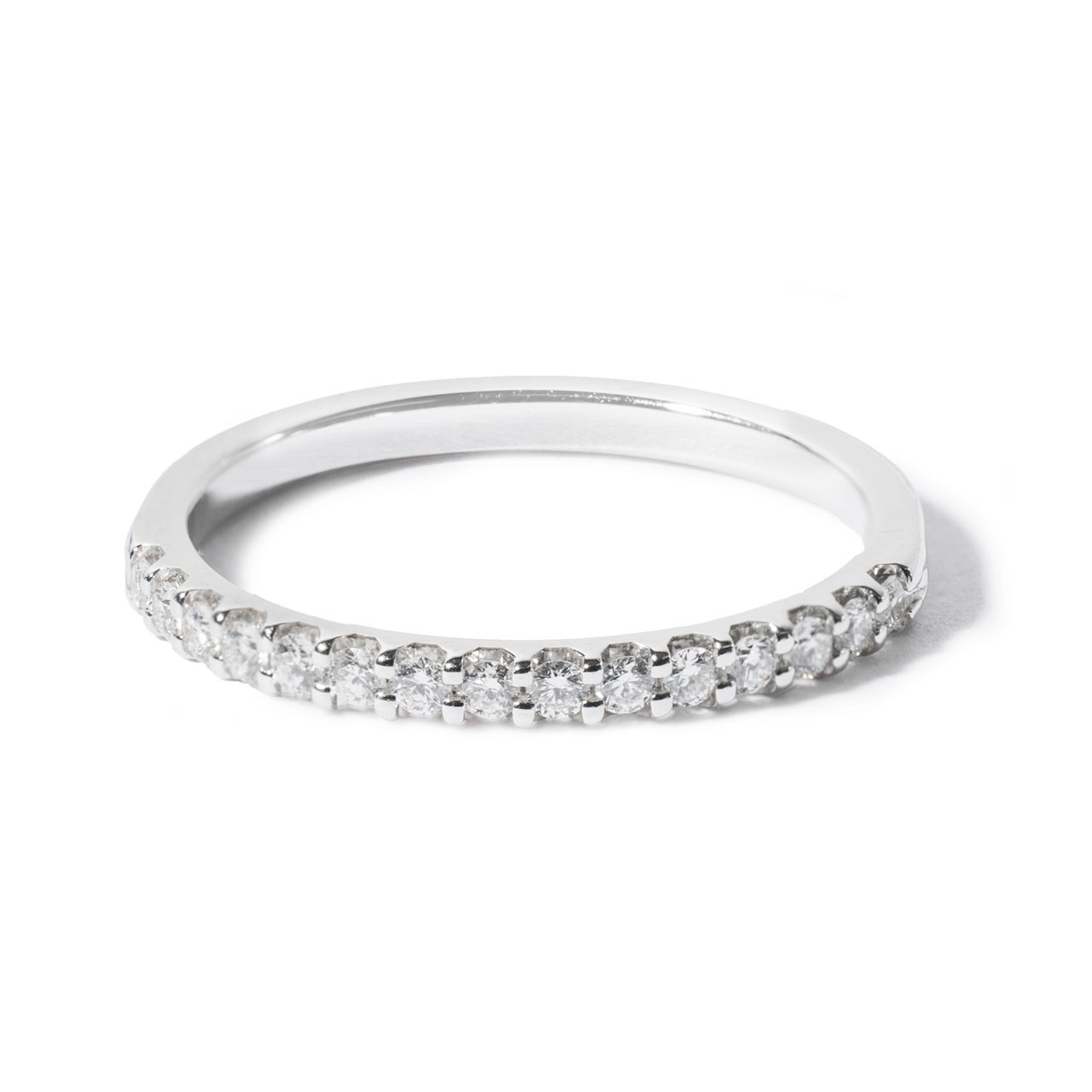 1/2 Way Diamond Wedding Band (0.25tw) 0