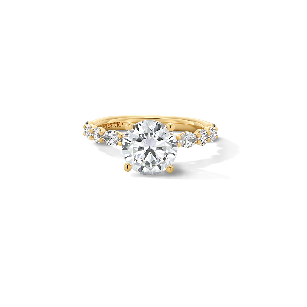 Verragio Pave Hidden Halo Engagement Setting 0