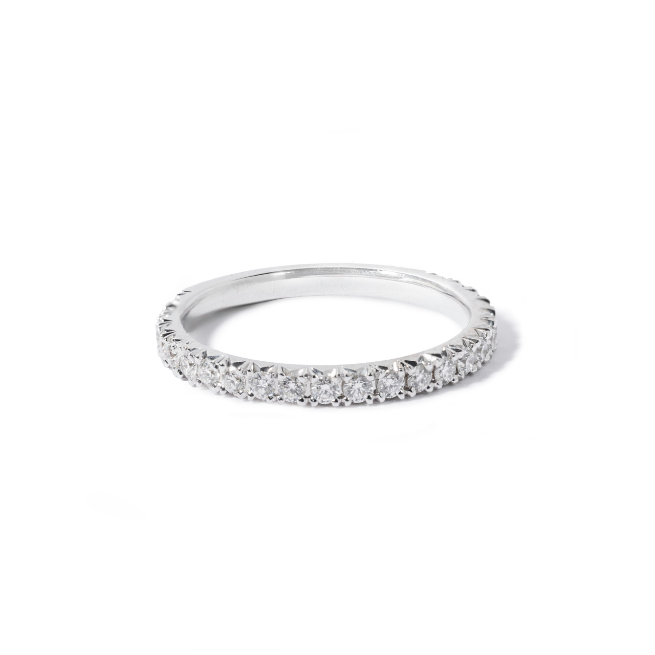 3/4 Way Diamond Wedding Band (0.56tw)