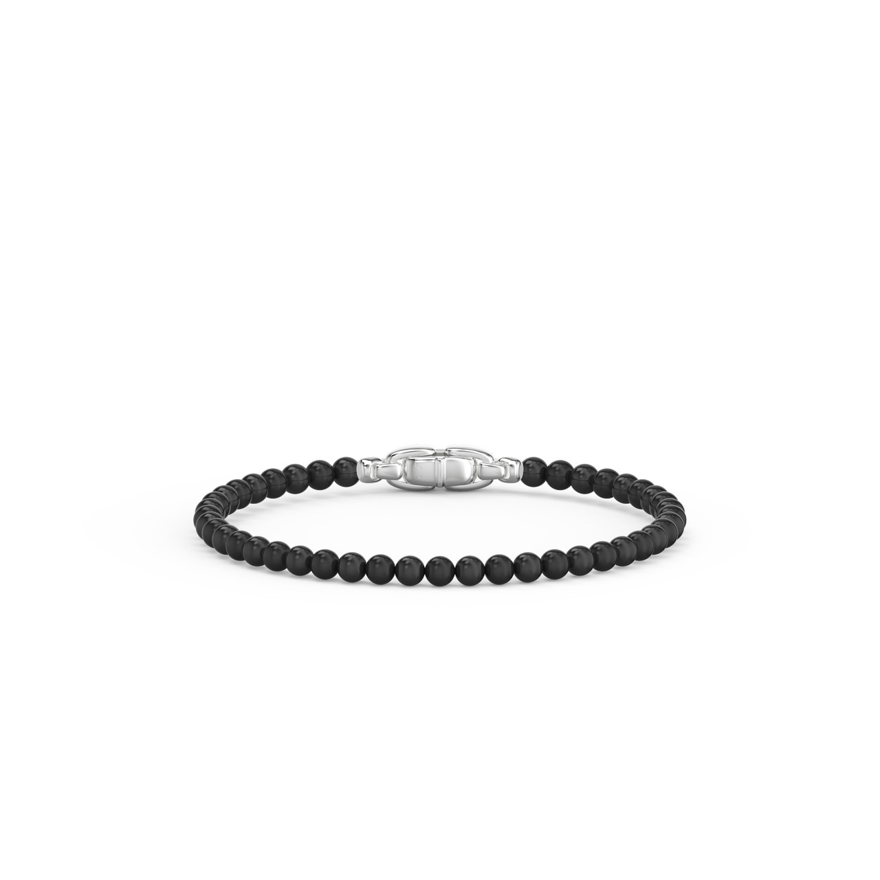 Black Onyx Beaded Bracelet 0