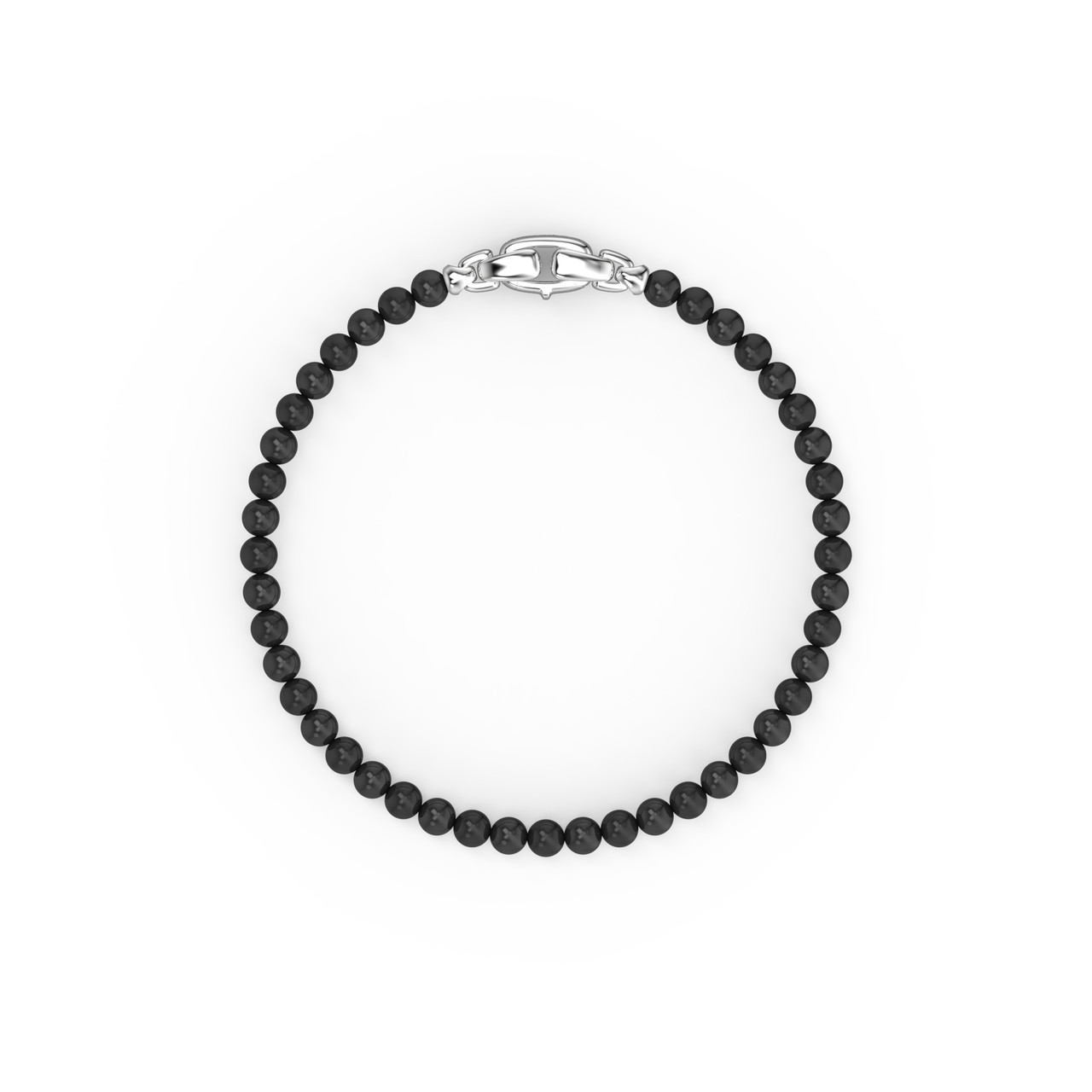 Black Onyx Beaded Bracelet 2