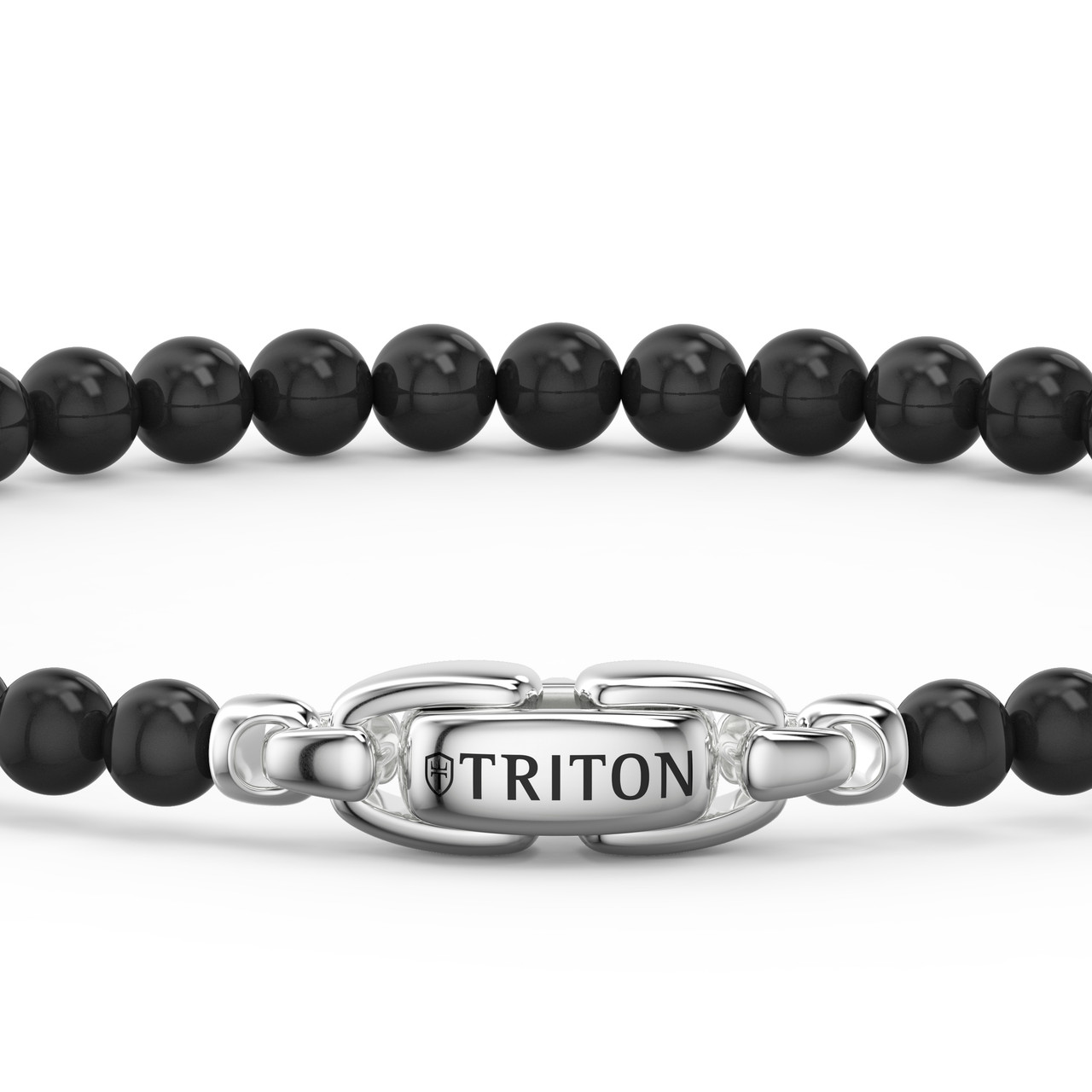 Black Onyx Beaded Bracelet 1