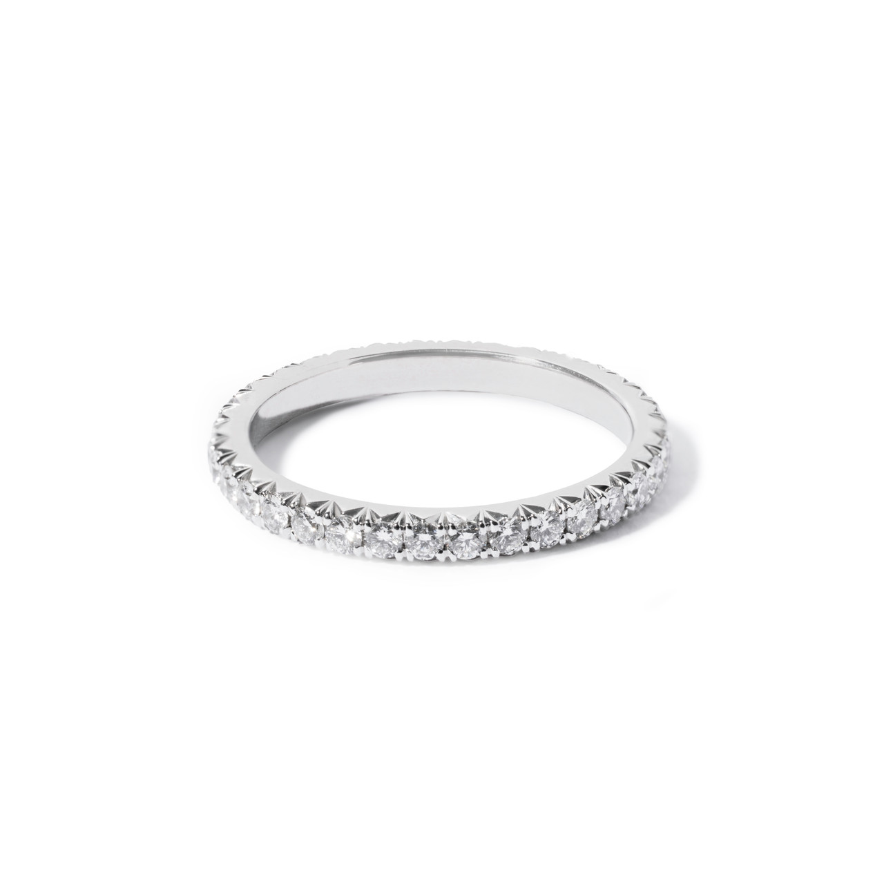 Platinum Diamond Eternity Wedding Band (0.85tw)
