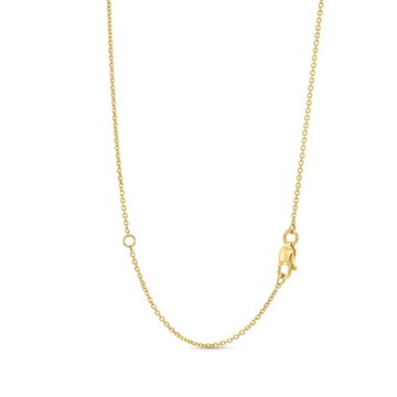 Diamond Half Tennis Trio Cluster Necklace In Yellow Gold 14K