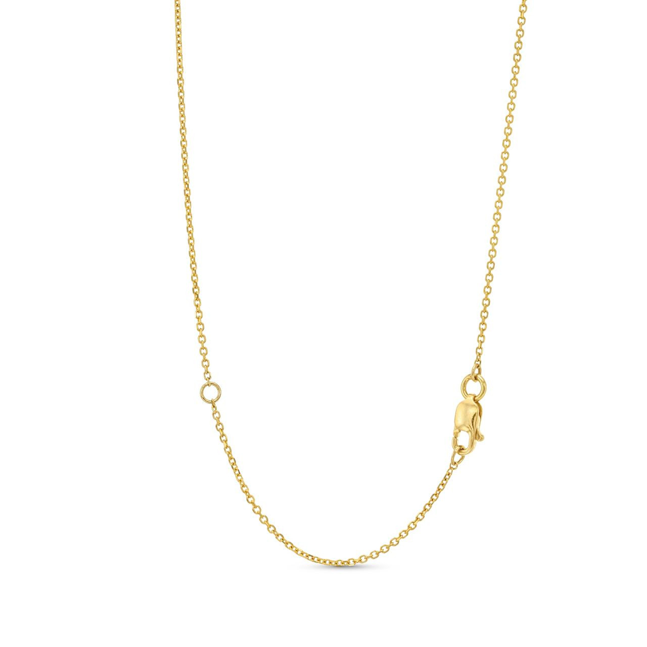 Diamond Half Tennis Trio Cluster Necklace