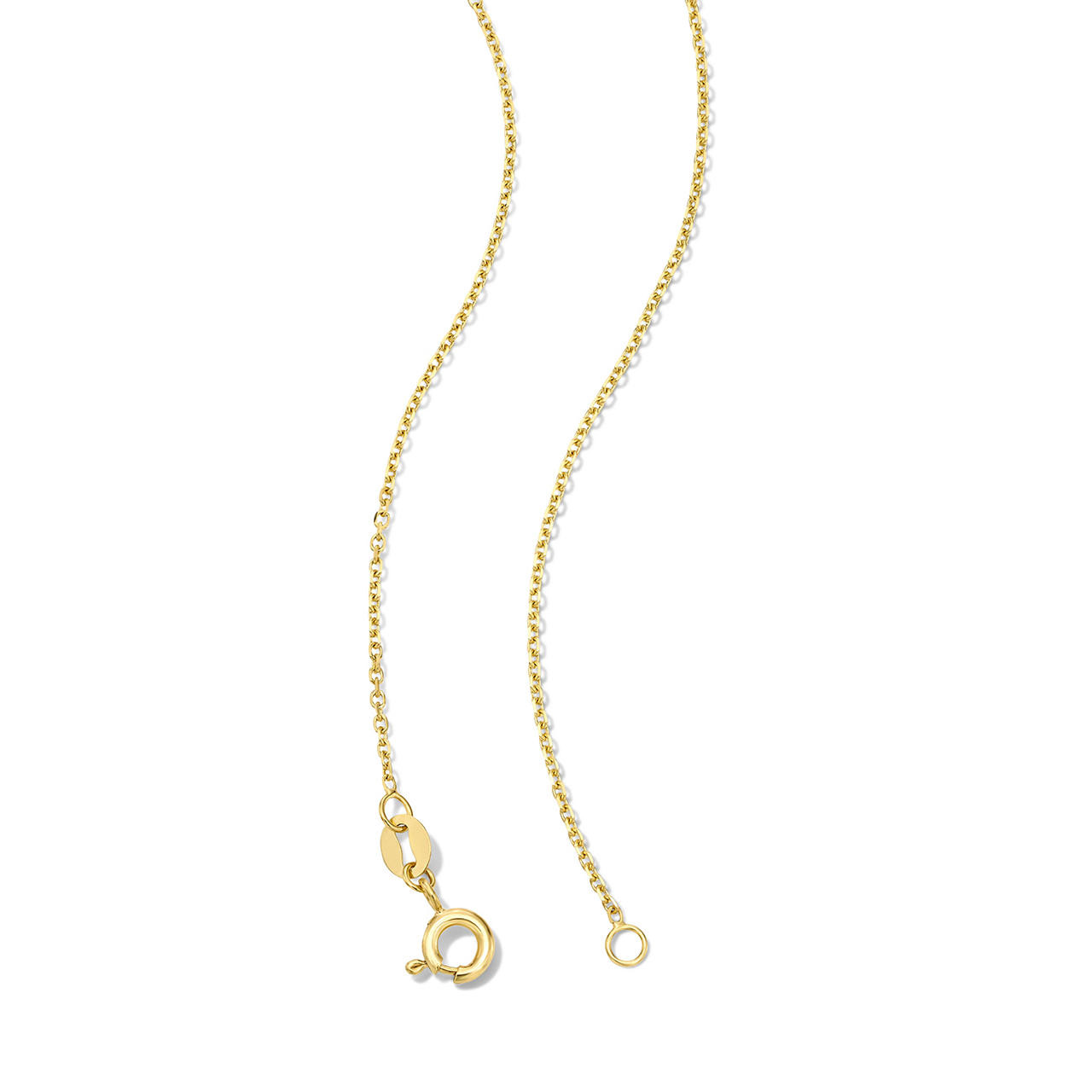 Amethyst & Diamond Bezel Necklace 1