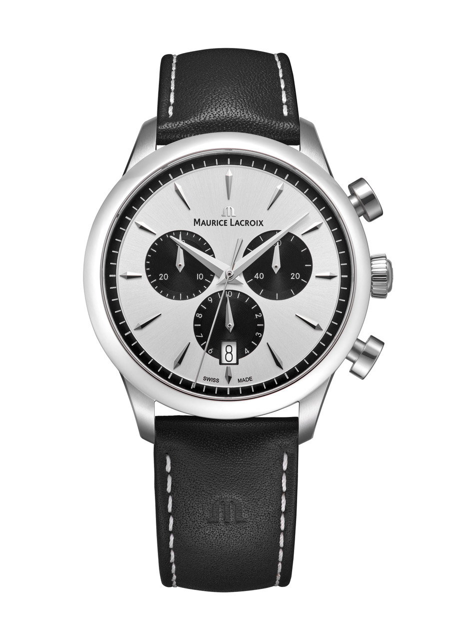 Maurice Lacroix 1975 Quartz 40 Silver Dial Watch | Stainless Steel