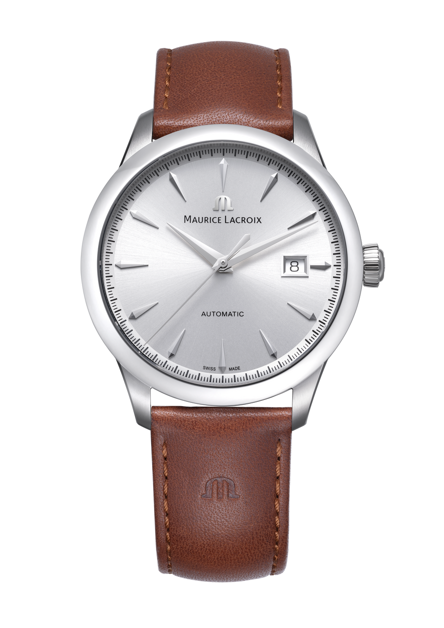 Maurice Lacroix 1975 Auto 40 Silver Dial Watch | Stainless Steel 0