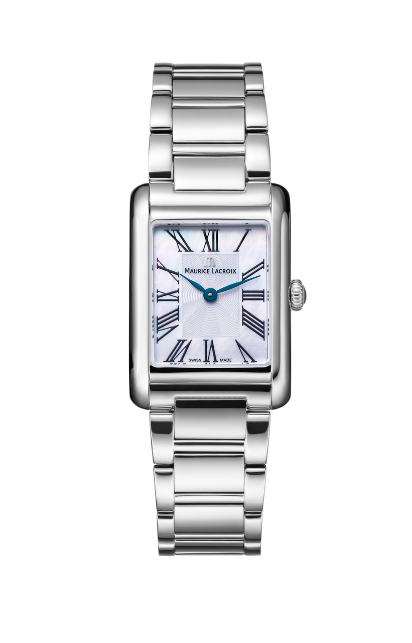 Maurice Lacroix Fiaba Square 34 Mother of Pearl Dial Watch | Stainless Steel 0