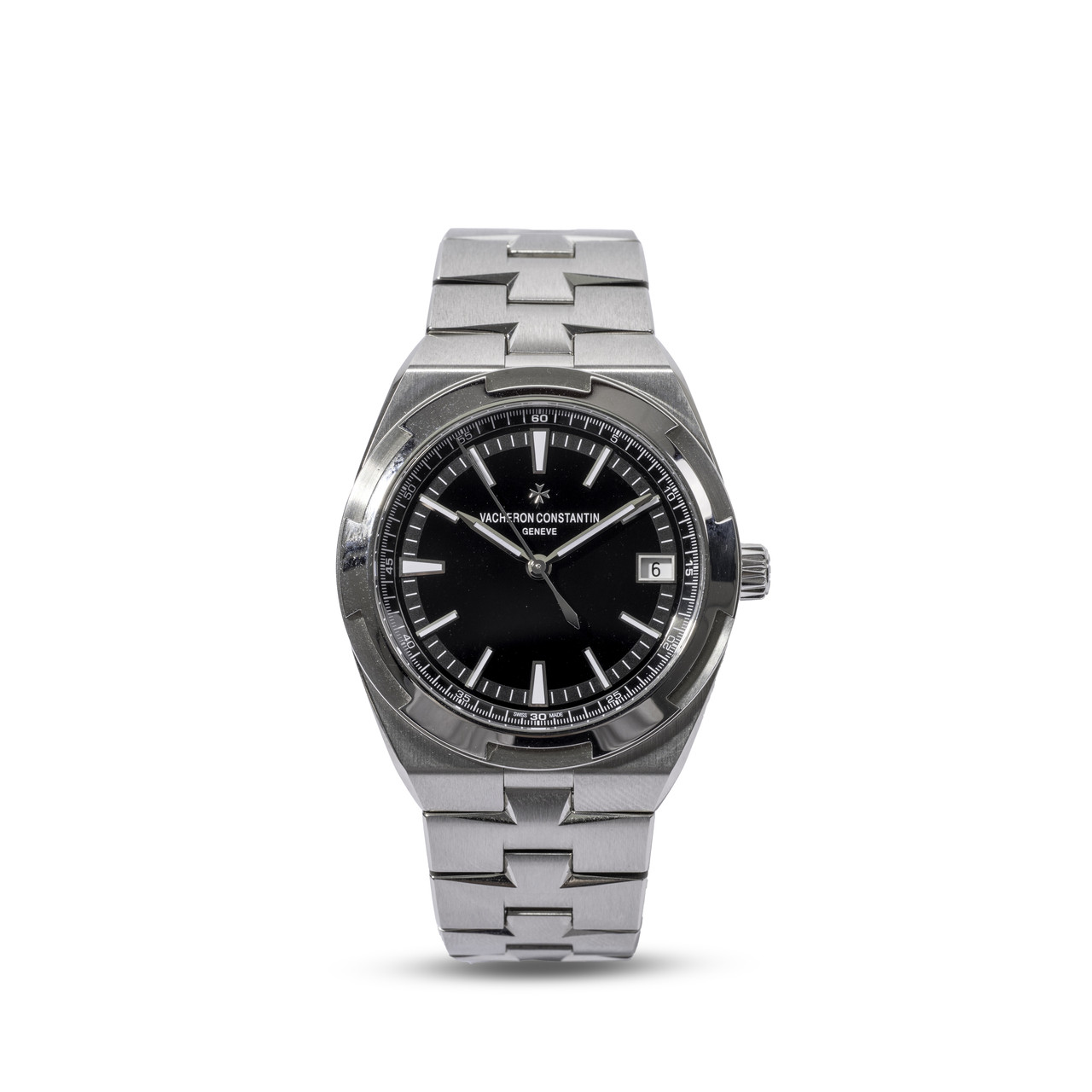 Vacheron Constantin Overseas 41 Black Dial Watch | Stainless Steel 0