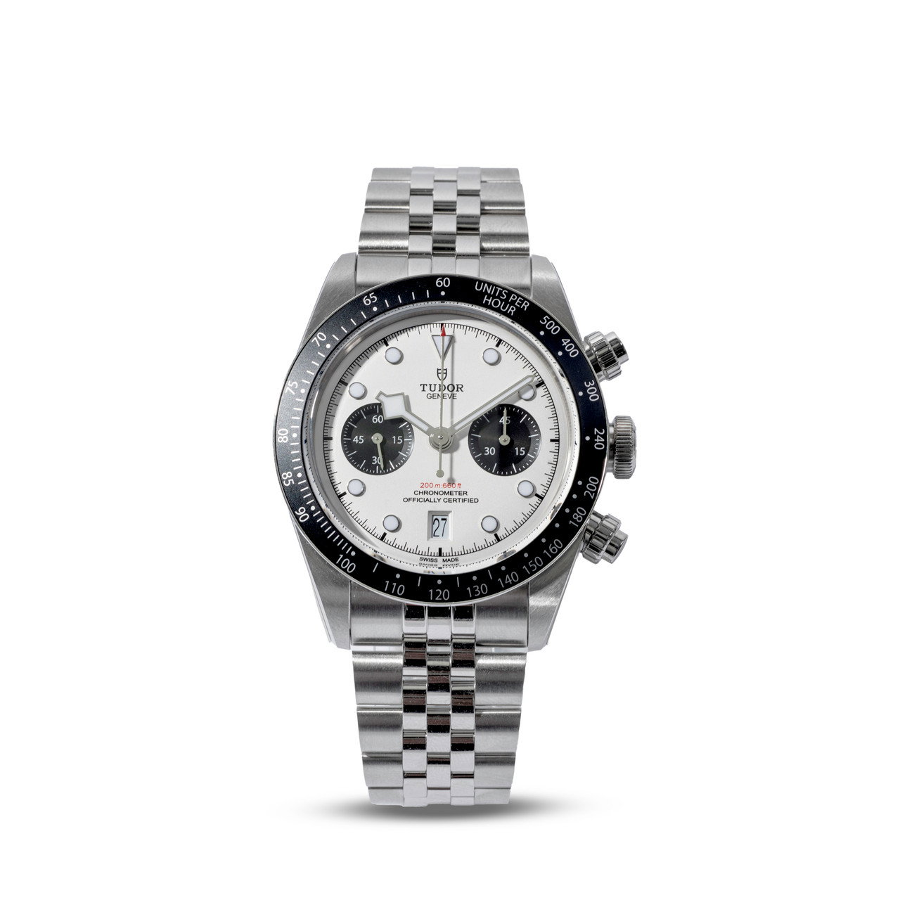 Tudor Black Bay Chrono 41 White Dial Watch | Stainless Steel