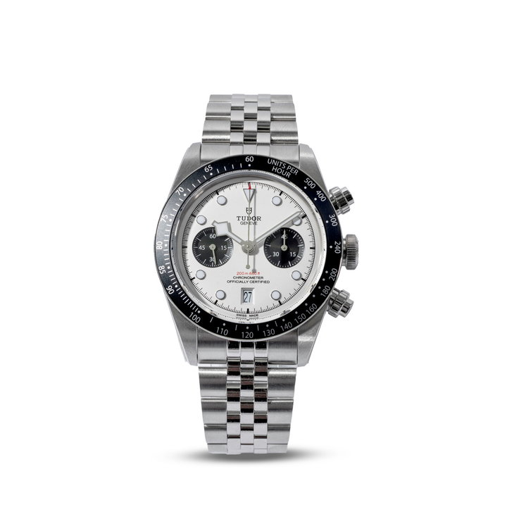 Tudor Black Bay Chrono 41 White Dial Watch | Stainless Steel
