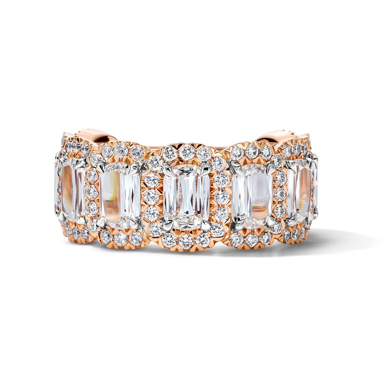 Elongated Cushion Halo Diamond Ring (4.63tw) 0