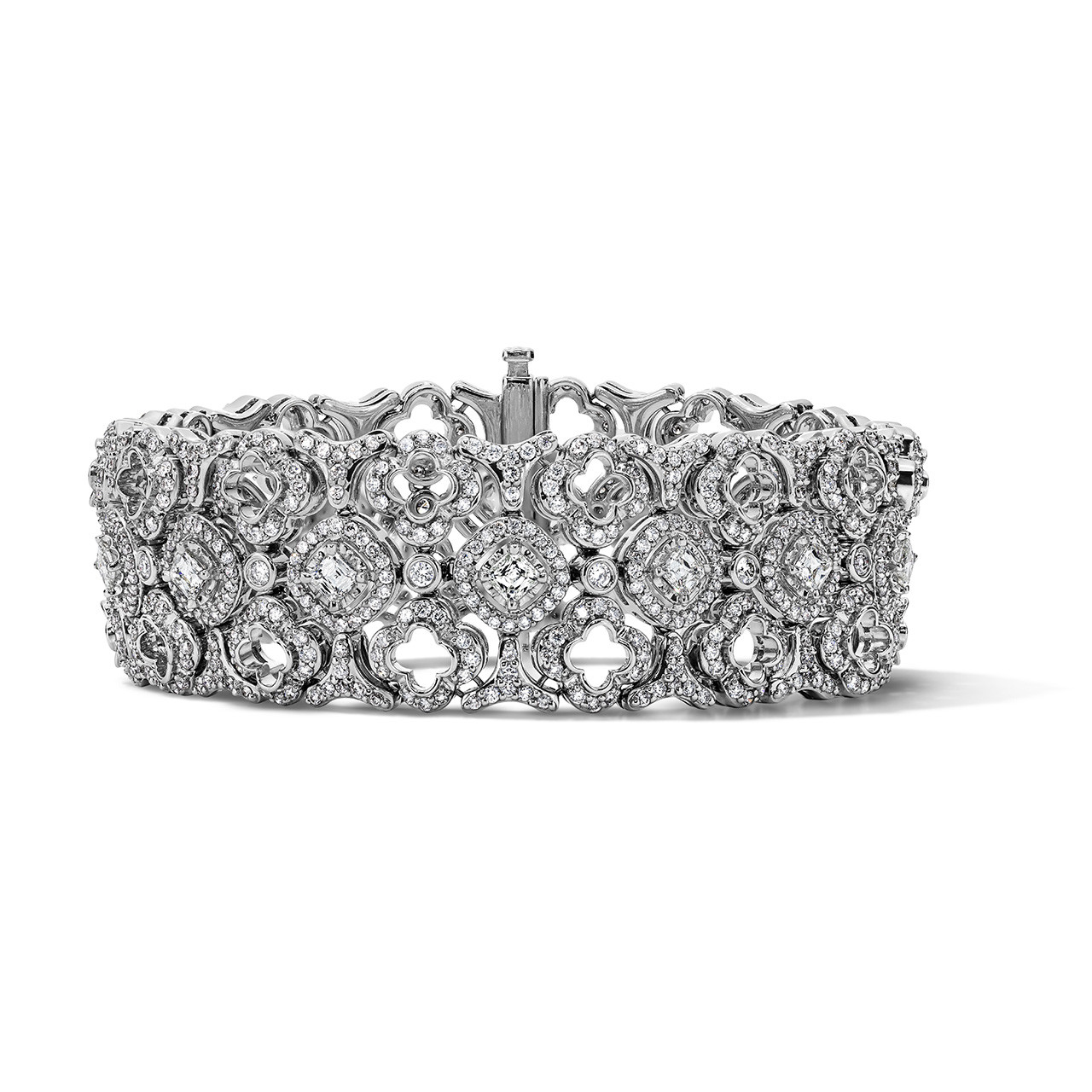 Motif Open Diamond Design Bracelet (2.70tw) 0