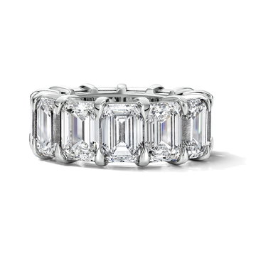 Emerald-Cut Diamond Eternity Band (19.91tw) In Platinum