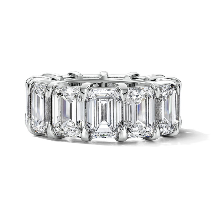 Emerald-Cut Diamond Eternity Band (19.91tw) In Platinum