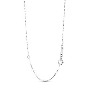 Diamond Star Of David Pendant Necklace In White Gold 14K