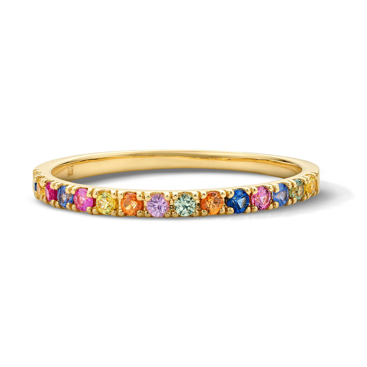 Rainbow Sapphire Halfway Band
