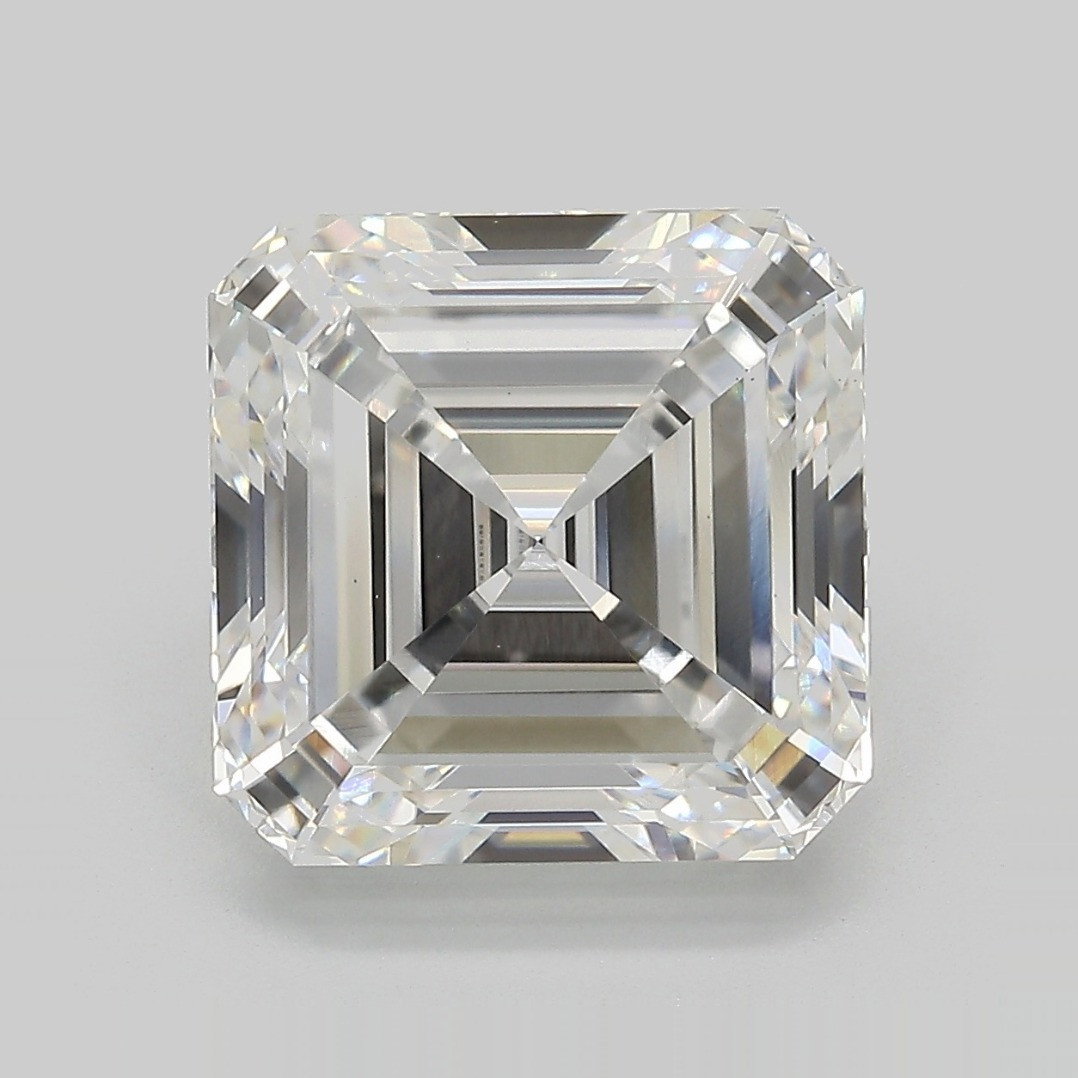 Asscher 7.02 F VS1 - #969069 - Lab Grown