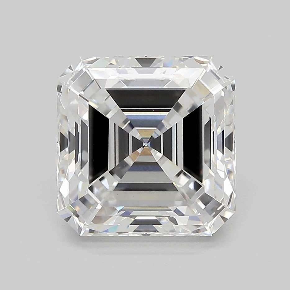 Asscher 5.08 E VVS2 - #997428 - Lab Grown