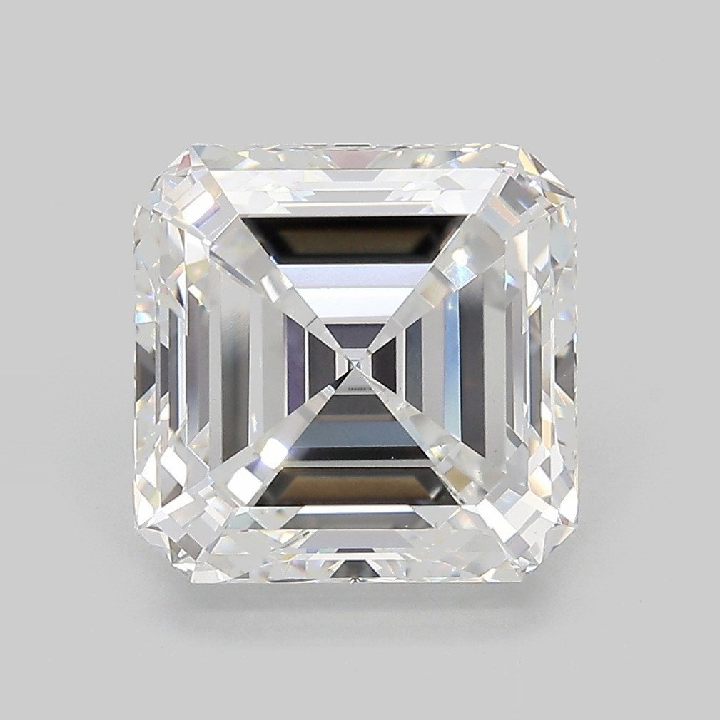 Asscher 6.08 E VVS2 - #997432 - Lab Grown