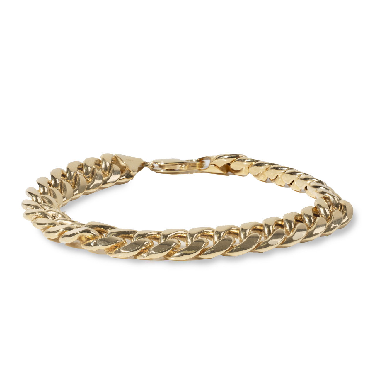 10 inch Cuban Link Chain Bracelet