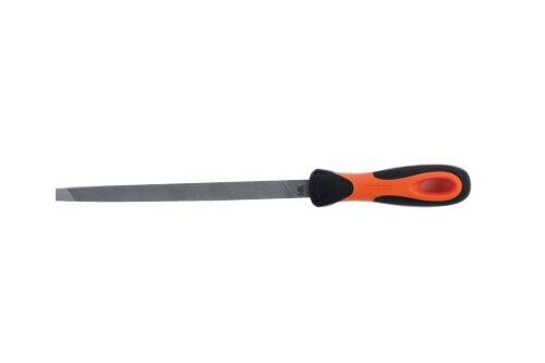 10" Bahco 23 TPI 3-Square File with Ergo Handle - Bastard Cut - 5 Pack - 1-170-10-1-2