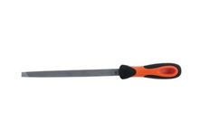 8" Bahco 36 TPI 3-Square File with Ergo Handle - Second Cut - 1-170-08-2-2