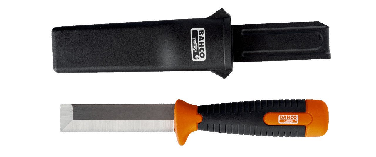 Bahco Heavy Duty Wrecking Knives with Rubberized Handle - 2448