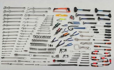 Bahco Tools at Height Intermediate Maintenance Set Complete 225 Pcs - WSC-225THTB