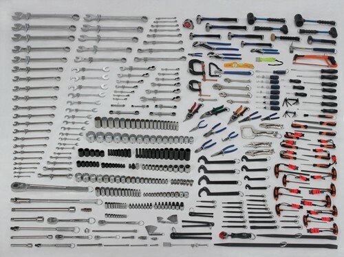 Bahco Tools at Height Master Maintenance Set Complete 409 Pcs - WSC-409-THTB
