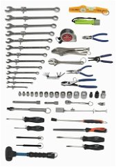Bahco Tools at Height Basic Service Set In Lift Bucket 72 Pcs - WSC-72-TH