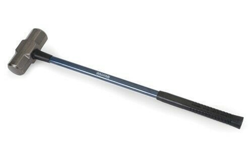 32" Williams Soft steel safety head Sledge Hammer with Fiberglass Handle - SHF-10LA