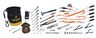 Williams Complete Tools at Height Starter Plus Set in Lift Bucket 45 Pcs - WSC-45-TH