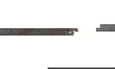 24" Bahco Steel Double Marking Ruler - SR600-E