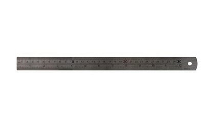 Marked Measurement Rulers - 6 rulers