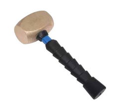 10" Williams 2.5 Brass Hammer with Fiberglass Handle - HSB-2.6A