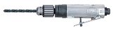 Sioux Tools 5434 Non-Reversible Inline Air Drill | 3/8" Keyed Chuck | 2500 RPM | 3/8"-24 Spindle Thread