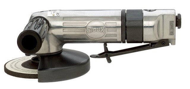Sioux Tools 5285 5" Right Angle Heavy Duty Grinder | 0.85 HP | 12000 RPM | 1/4" Air Inlet