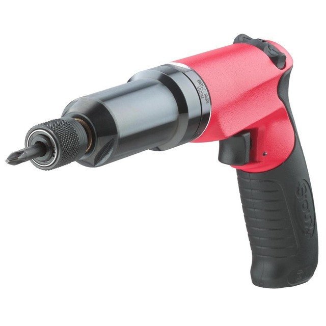 Sioux Tools SSD6P12AC Adjustable Clutch Pistol Grip Screwdriver | 0.6 HP | 1200 RPM | 100 in.-lb. Max Torque