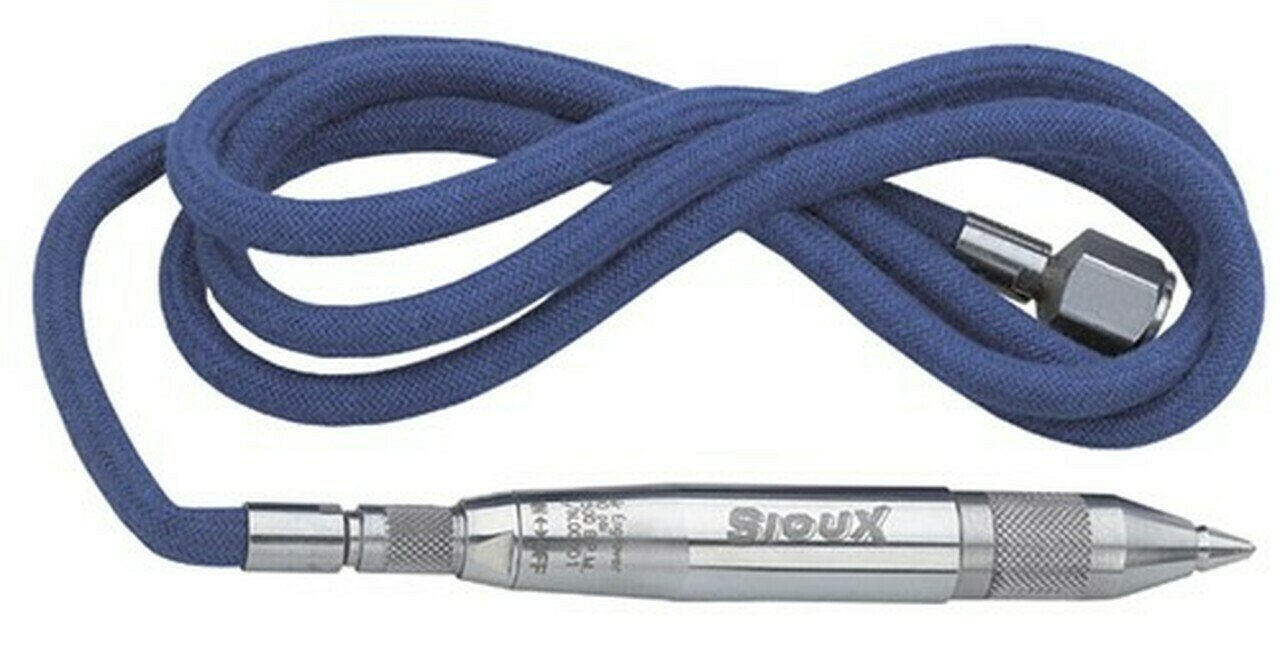 Sioux Tools 5980 Air Engraving Pen |13,000 Cycles Per Minute | 1/4 NPT Air Fitting