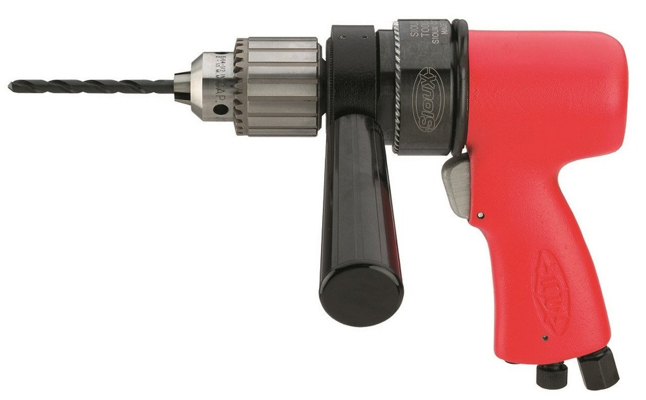 Sioux Tools DR3P2240 Reversible Pistol Grip Drill | 0.80 HP | 550 RPM | 1/2" Keyed Chuck