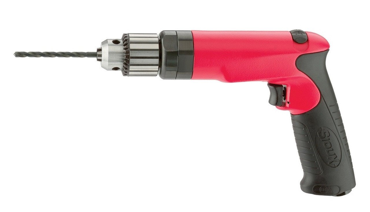 Sioux Tools SDR10P12R4 Reversible Pistol Grip Drill | 1 HP | 1200 RPM | 1/2" Keyed Chuck