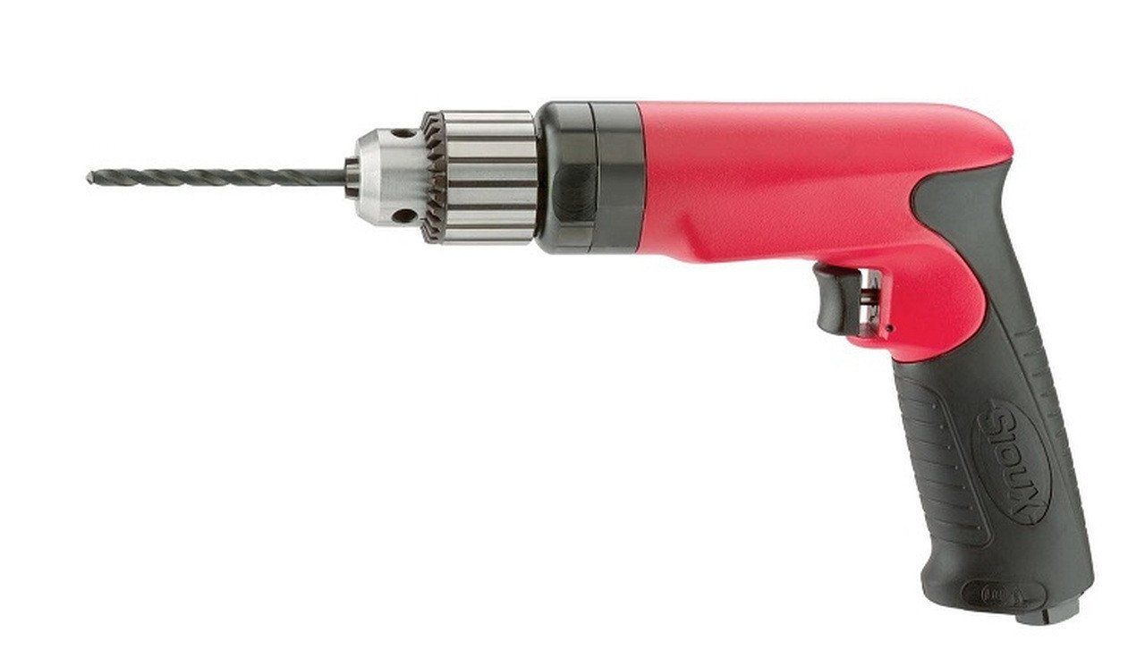 Sioux Tools SDR10P16N3 Non-Reversible Pistol Grip Drill | 1 HP | 1600 RPM | 3/8" Keyed Chuck