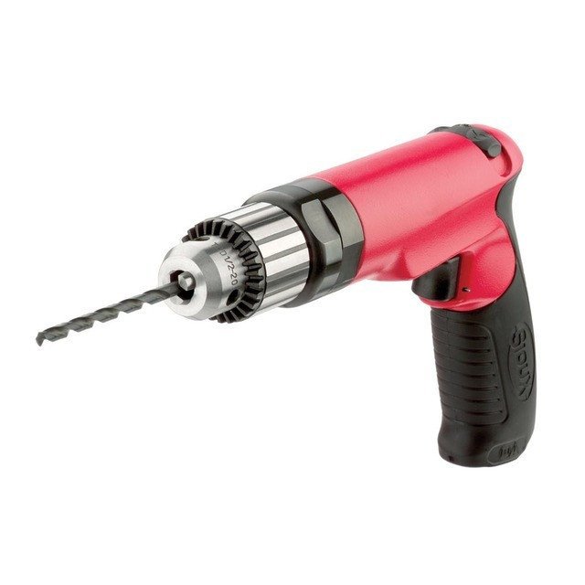 Sioux Tools SDR10P20R2 Reversible Pistol Grip Drill | 1 HP | 2000 RPM | 1/4" Keyed Chuck