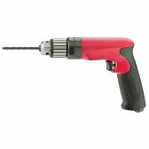Sioux Tools SDR10P26N2 Non-Reversible Pistol Grip Drill | 1 HP | 2600 RPM | 1/4" Keyed Chuck