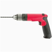 Sioux Tools SDR10P60N2 Non-Reversible Pistol Grip Drill | 1 HP | 6000 RPM | 1/4" Keyed Chuck