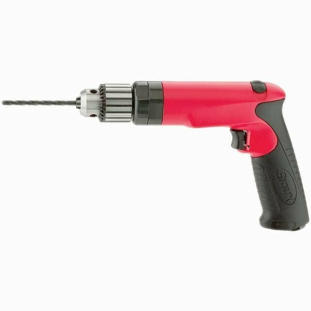 Sioux Tools SDR10P60N3 Non-Reversible Pistol Grip Drill | 1 HP | 6000 RPM | 3/8" Keyed Chuck
